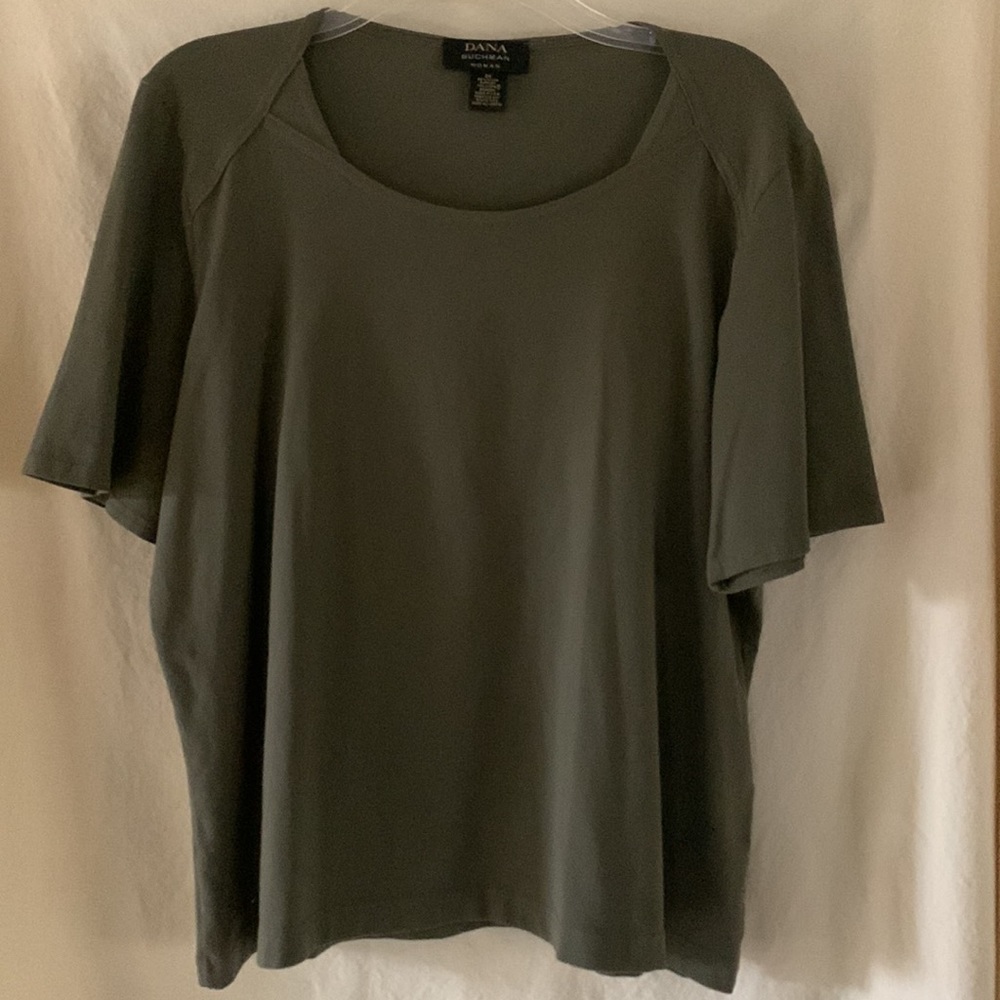 Dana Buchman size 2X shirt sleeve top.